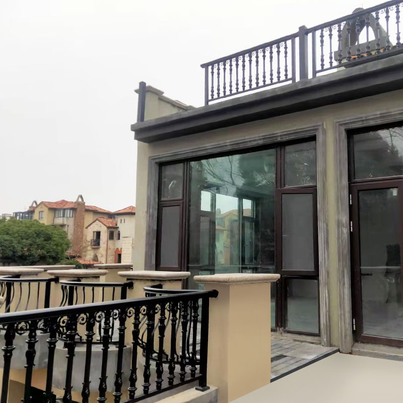 Aluminum alloy balcony guardrail