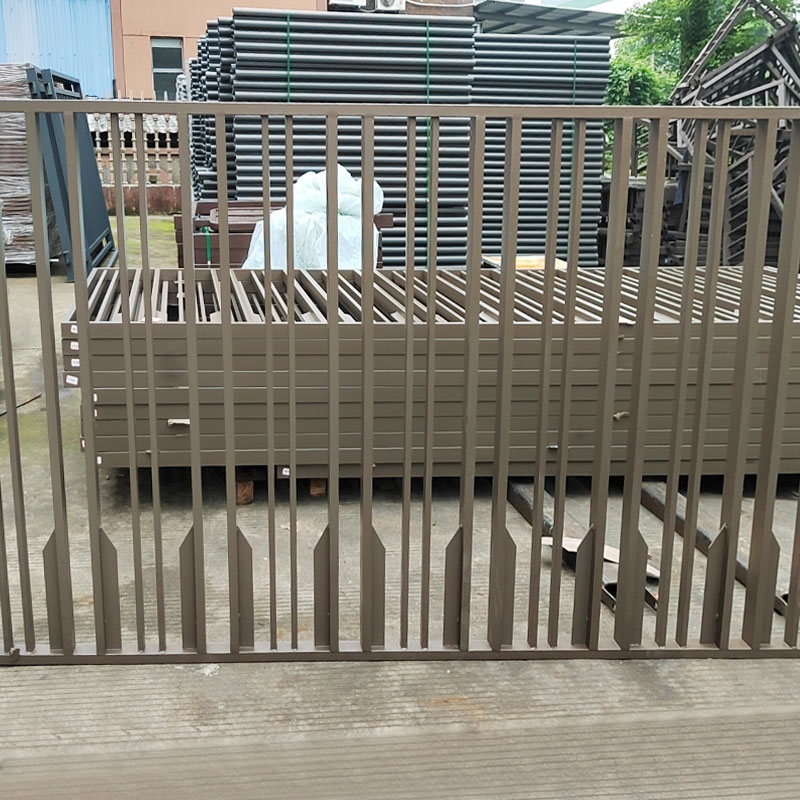 Aluminum alloy grating fence