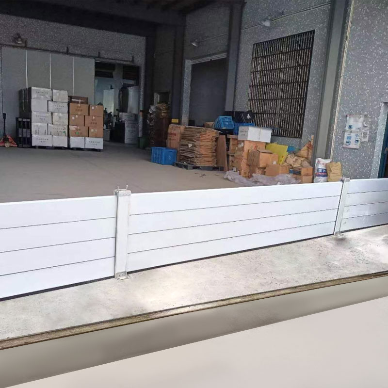 Flood control board for workshops and factories