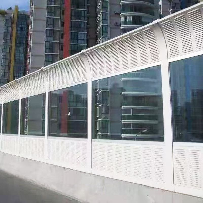 Residential perimeter sound barrier