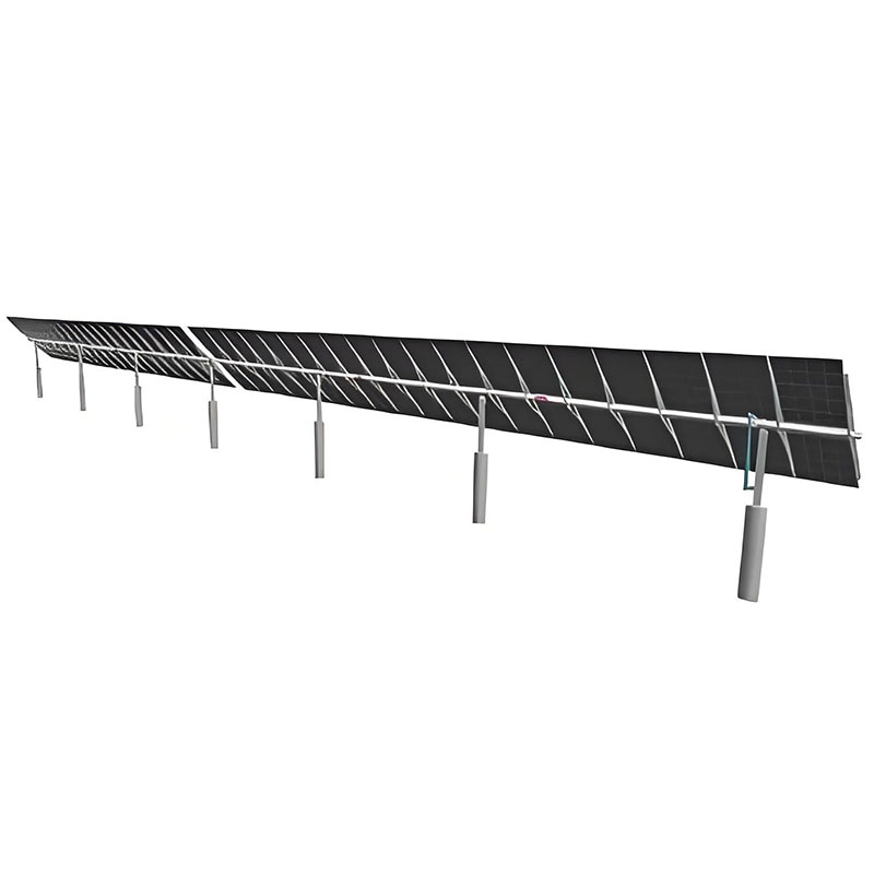 Single column solar bracket