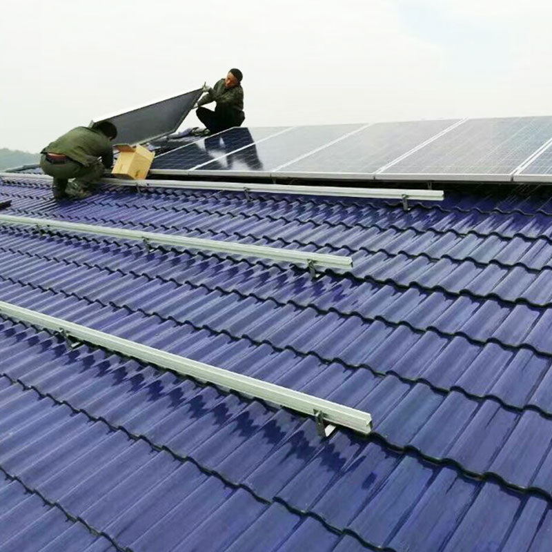 Slope roof (tile roof) solar bracket