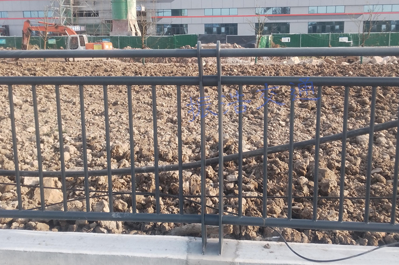 Zinc steel guardrail