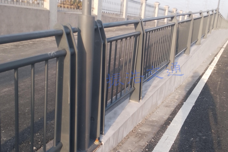 Zinc steel guardrail