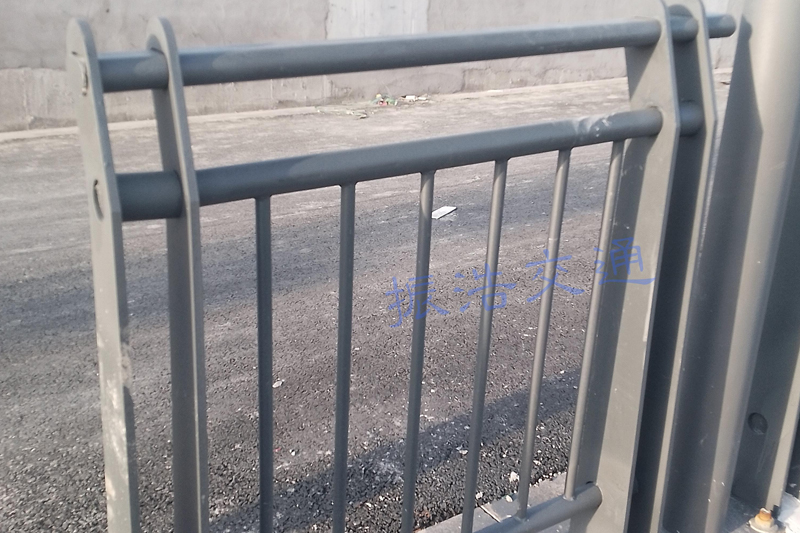 Zinc steel guardrail
