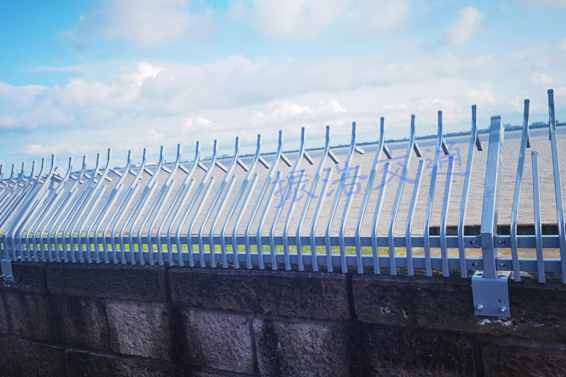 Steel guardrail