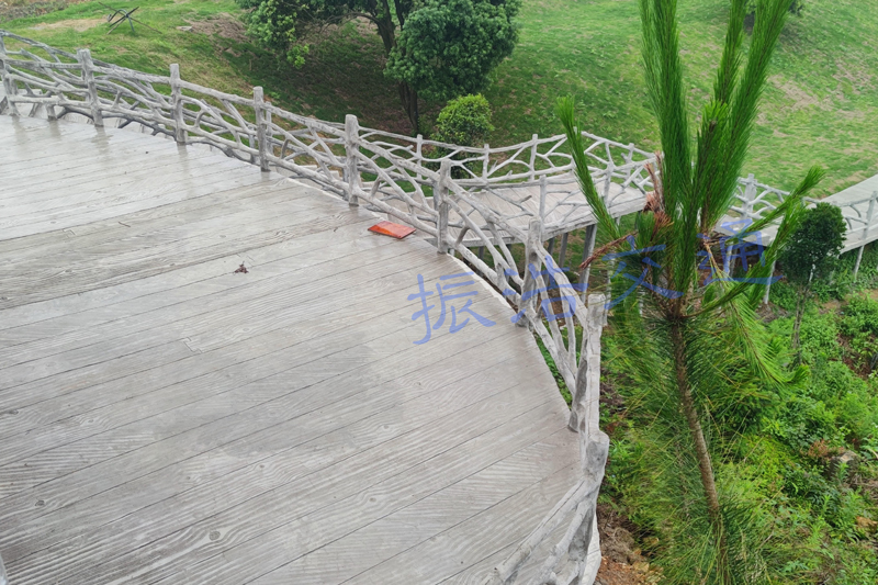 Landscape guardrail